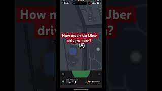 NYC How much do Uber drivers earn uberdriver nyc jfkairport viralvideo foryou shorts [upl. by Moyers]