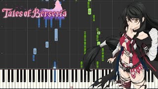 Tales of Berseria OP  BURN Piano Tutorial Synthesia [upl. by Proudman]