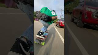 DHSkating  the local with kyahwar fullrun at ytchannel check out downhillskateboarding [upl. by Tillfourd615]