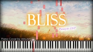 Parasyte 기생수  Kiseijuu Sei no Kakuritsu OST  Bliss│Happy Anime OST Piano Cover amp Tutorial [upl. by Nassi]