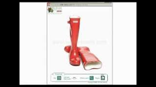 Hunter Boots  Red Hunter Original Wellington Boots [upl. by Pippo526]