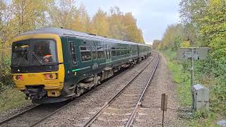 165117 Reading to Basingstoke at Bramley [upl. by Ettesyl760]