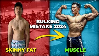 BULKING MISTAKES You do as a Beginner in 2024 हड्डी राजा कमजोर कंकाल डंडी कहलना बंद करो अब [upl. by Nnaytsirk658]