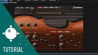 Studio Strings Library  New Features in HALion 6 [upl. by Adlaremse]