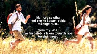 Safarnama  Lyrics with English Translation  Tamasha  Ranbir Kapoor Deepika Padukone [upl. by Siegfried]