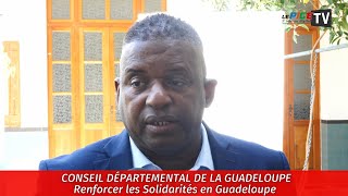 Conseil Départemental de la Guadeloupe  Renforcer les Solidarités en Guadeloupe [upl. by Ahsieni]