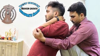 Full Body Chiropractic Adjustment With Loud Cracks By Dr Harish Grover  ASMR  Navel Fixing [upl. by Oshinski]