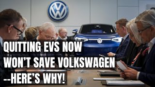 Is It Too Late for Volkswagen The EV Move That Could Save or Sink Them Can Selling EVs Save VW [upl. by Bonne]