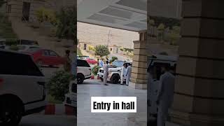 Entry in hall with full of protocol rajab rajabvlograjabfamily rajabweddingal1ahmer AL1AHMER [upl. by Esertal]