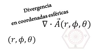 Divergencia en coordenadas esféricas [upl. by Worl694]