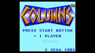 Columns Game Gear  BGM 05 Highscore  Game Over [upl. by Eldoria]