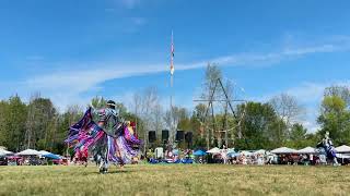 Fancy Shawl Dancer Final  Rama First Nation Powwow 2014 [upl. by Ninon80]