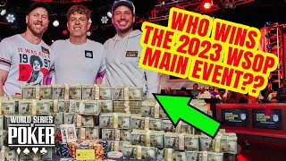 WSOP Main Event 2023 Final Table Extended Highlights 3 Players to Champion [upl. by Ariem]