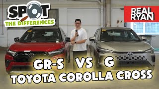 TOYOTA COROLLA CROSS GRS VS G COMPARISON PHILIPPINES [upl. by Centonze]