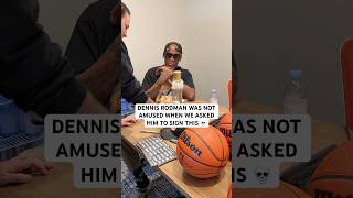 We were hoping for a better reaction ngl 😂 WTSI DennisRodman NBA nutcracker [upl. by Imena]