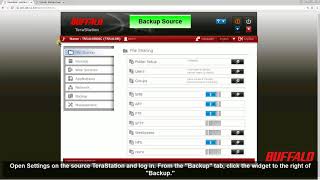 Howto Configuring TeraStation to TeraStation Backup on Different Subnets [upl. by Annodas22]