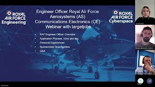 Royal Air Force Engineering Officer Webinar [upl. by Montford]