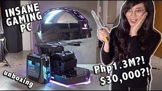 P13M GAMING PC RIG UNBOXING PREDATOR THRONOS [upl. by Nabois]