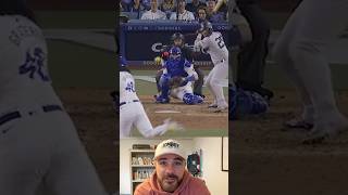 More proof that hitting a baseball is difficult a breakdown mlb baseball sports dodgers [upl. by Koosis148]