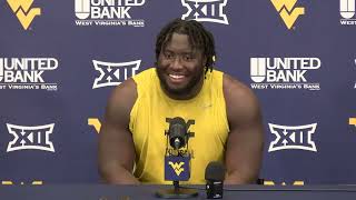 WVU Football Fatorma Mulbah Press Conference 111124 [upl. by Valer263]