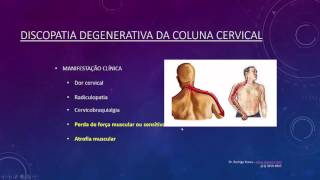 Discopatia Degenerativa da Coluna Cervical [upl. by Tandi]