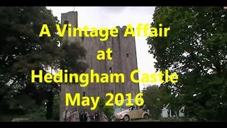 A Vintage Affair at Hedingham Castle Essex May 2016 [upl. by Rammus739]