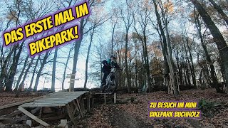 MTB VLOG 1  Das erste Mal im Bikepark Zu Besuch im Bikepark Buchholz [upl. by Asined]