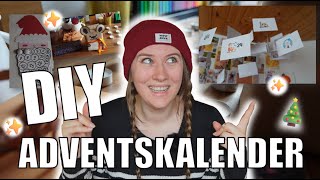 DIY Adventskalender selber basteln🎅✨ 4 Ideen zum Verschenken amp Befüllen🎄🌟 [upl. by Buzz469]