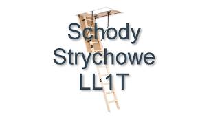 Montaż schodów na strych LL1T  Składanie schodów strychowych LL1T  Schody strychowe złóż to sam [upl. by Waxman]