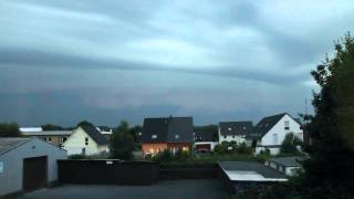 CastropRauxel 09062014 Unwetter [upl. by Astrahan]