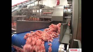 Salami Processing Line  1  Velati Srl [upl. by Sabanrab]