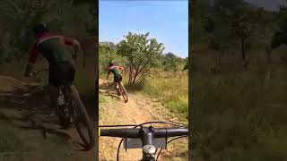 WHAT IT FEELS LIKE TO RIDE WITH A PRO mtblife mountainbike cradlemoon gopro11 [upl. by Nyrek728]