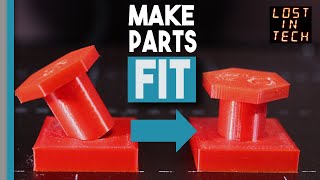 Why your 3d printed stuff doesnt fit together and how to fix it [upl. by Ngo306]