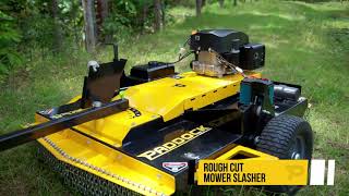 Paddock Rough Cut Mower amp Slasher in 15hp [upl. by Arny]