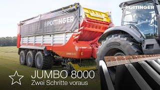 PÖTTINGER  JUMBO 8000 Ladewagen  Ihre Vorteile [upl. by Shumway863]