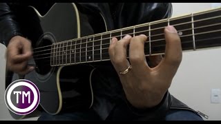 🔴 Enter Sandman Solo  Metallica  How to play  Acoustic Brasilian Guitar cover [upl. by Rockwell]