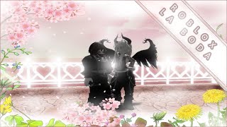 🌈💜🖤MI PRIMERA BODA EN ROBLOX🖤💜🌈😊🤣 [upl. by Hokanson45]