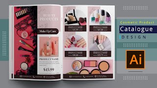 Catalogue design tutorial in illustrator  How do I create a product catalog [upl. by Fronniah433]