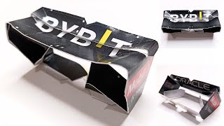 Redbull RB18 Rear wing Paper craft  Part 2 [upl. by Agathe]