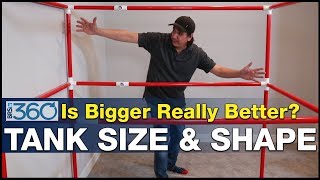 Ep6  Big Tanks what’s the right size amp shape for an epic multihundred gallon reef tank  BRS360 [upl. by Ayet]