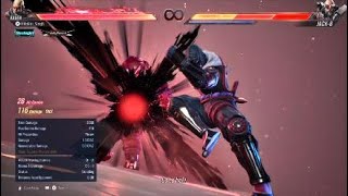 Tekken 8 Raven Max Damage and Optimal Combos for FF3 WS 1 CH WS 2 43 and Delayed UF 4 [upl. by Mccallion]