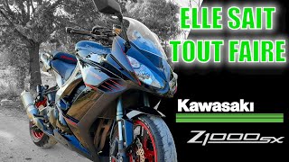 TEST KAWASAKI Z1000 SX  Elle sait tout faire [upl. by Aiciram]