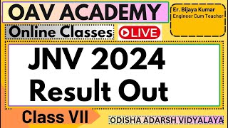 JNV Result 2024 out [upl. by Klos]