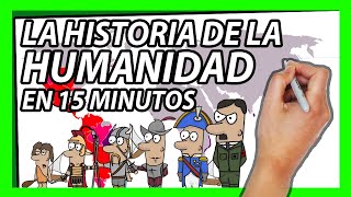 🌍La HISTORIA DEL MUNDO en 15 minutos🌍  Resumen de la historia de la HUMANIDAD [upl. by Vitkun]