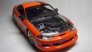 Revell 125 1999 Mitsubishi Eclipse Scale Model Car [upl. by Editha]