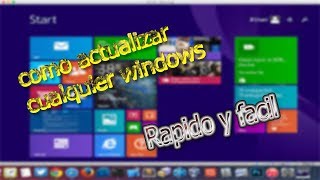 COMO ACTUALIZAR WINDOWS XP VISTA 7 Y WINDOWS 8 pagina oficial [upl. by Aimil267]