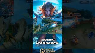 Karrie Best build Marksman mobilelegends mobilelegendsindonesia mlbb mobilelegendsbangbang [upl. by Anivlem654]