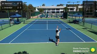 USTA 25 vs 66 Year Tennis Veteran [upl. by Felten784]