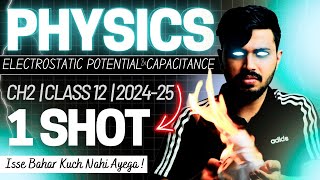 Electrostatic Potential amp Capacitance Detailed Oneshot  PYQ Chapter 2 Class 12 Physics CBSE 202425 [upl. by Iblehs201]