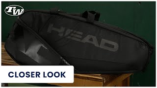 Created as a part of the Legend collection the Head Pro X Legend Racquet Bag can carry 9 racquets [upl. by Gerri]